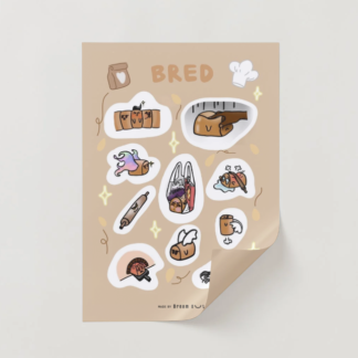 Bred Sticker Sheet - Coming Soon