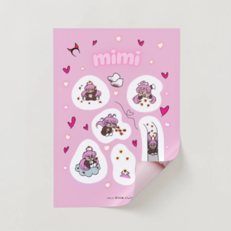 Mimi Sticker Sheet - Coming Soon